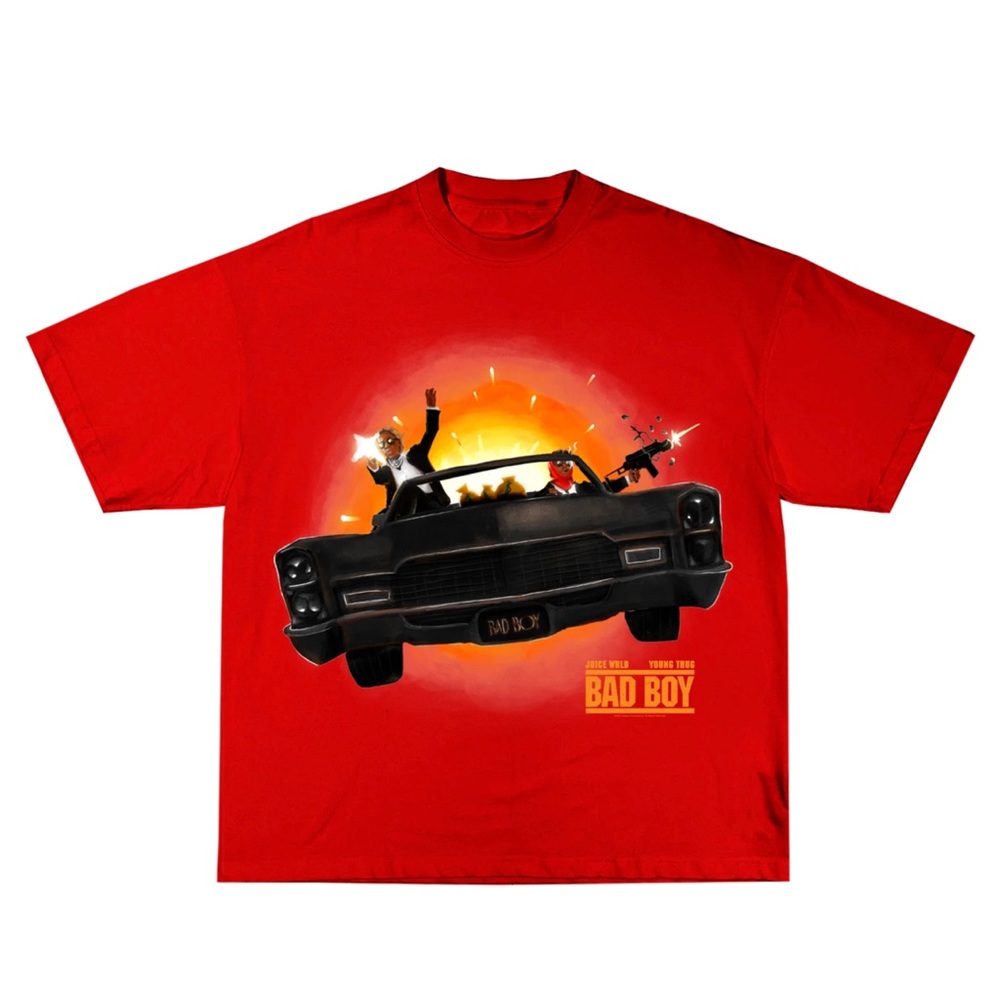 Juice Wrld Young Thug Bad Boy Futuristic Ride Tee